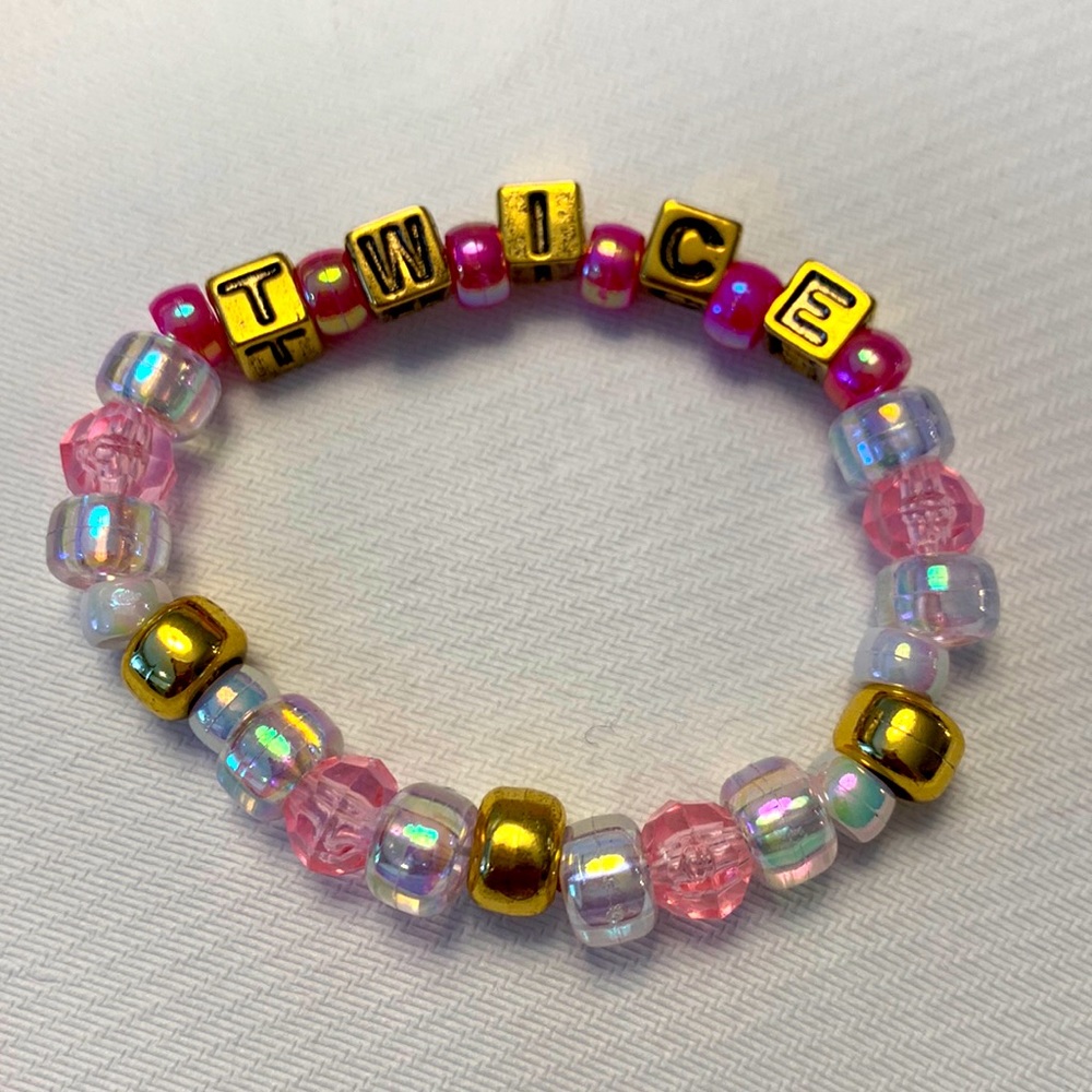 TWICE beaded bracelet